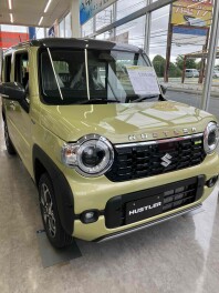 新型ハスラー展示しました！！